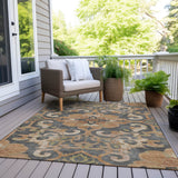 addison chantille acn1947 terracotta rug