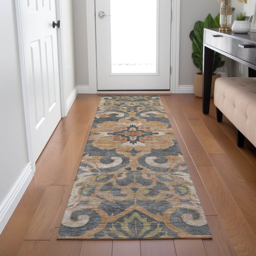 addison chantille acn1947 terracotta rug