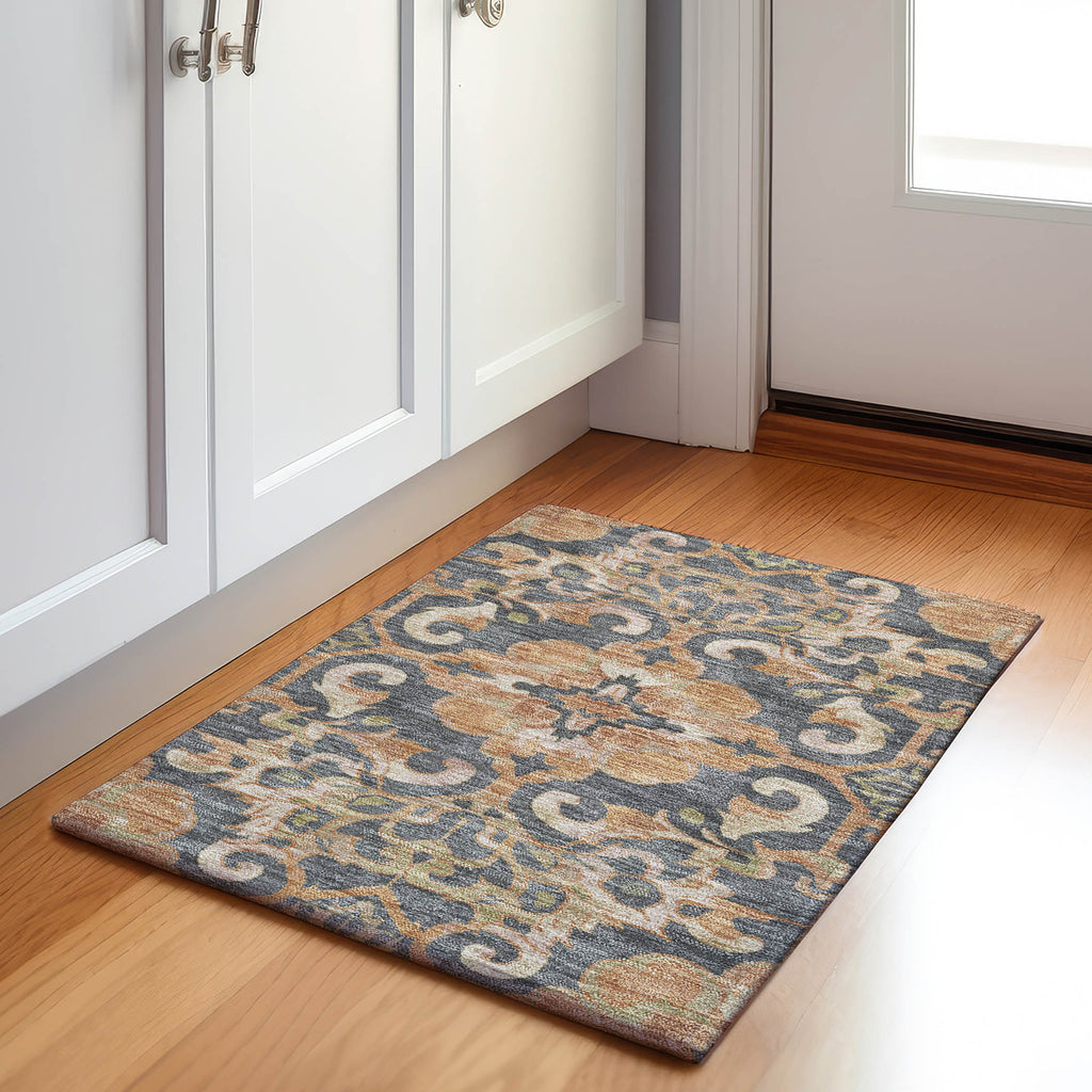 addison chantille acn1947 terracotta rug