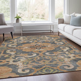 addison chantille acn1947 terracotta rug
