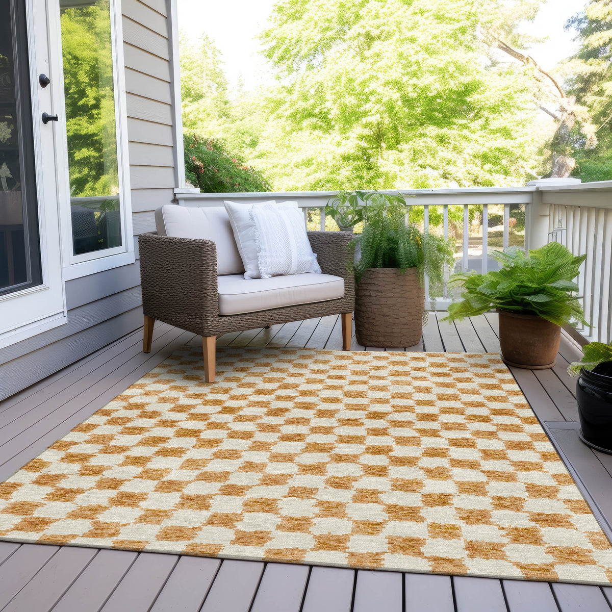 addison chantille acn1958 orange rug