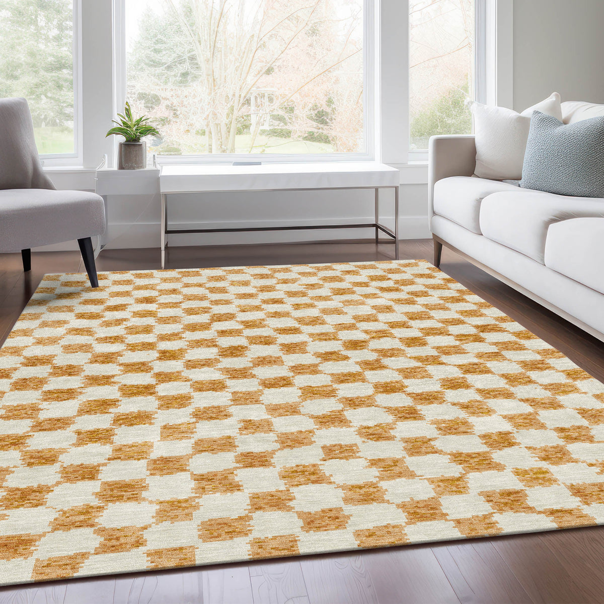 addison chantille acn1958 orange rug