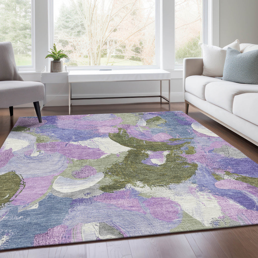 addison chantille acn1965 lavender rug