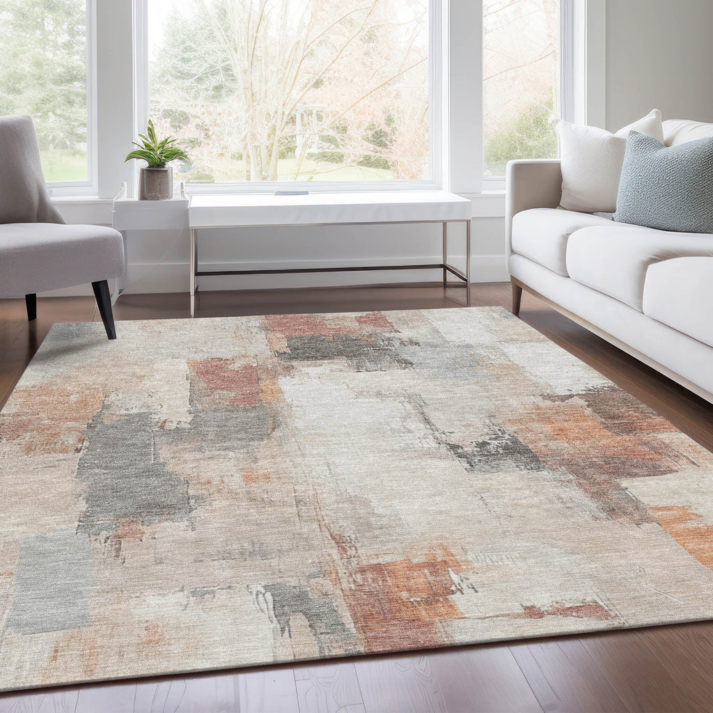 addison chantille acn1967 paprika rug