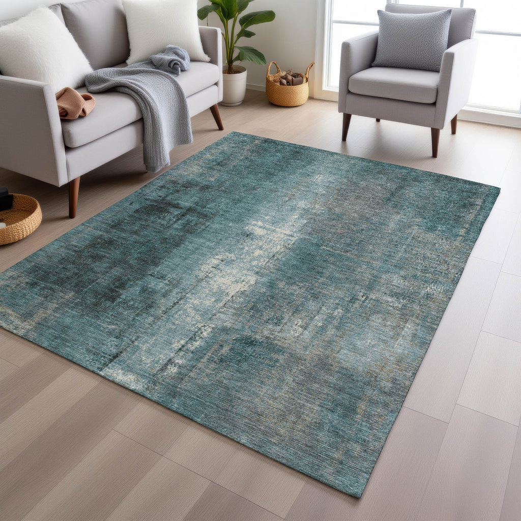 addison chantille acn1980 teal rug