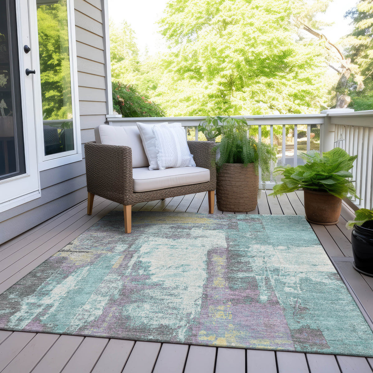 addison chantille acn1984 teal rug