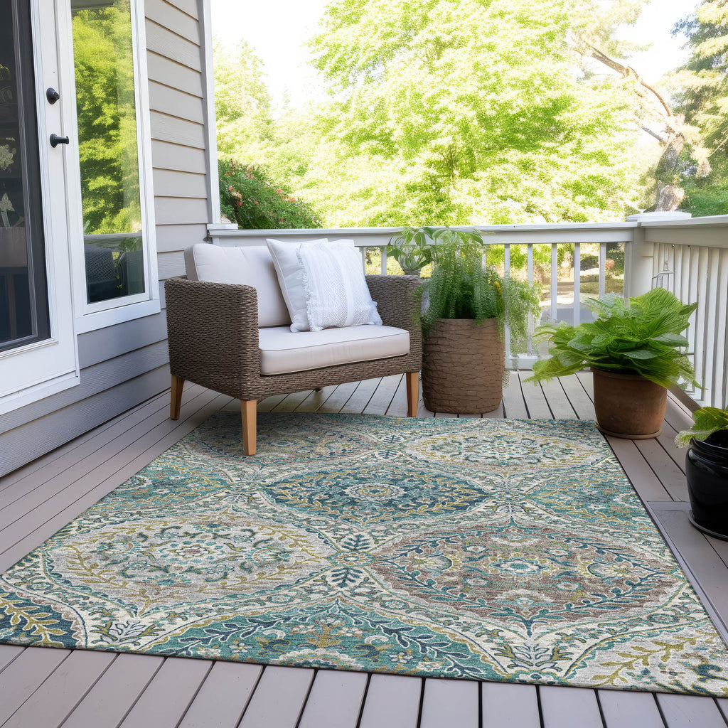 addison chantille acn1990 teal rug