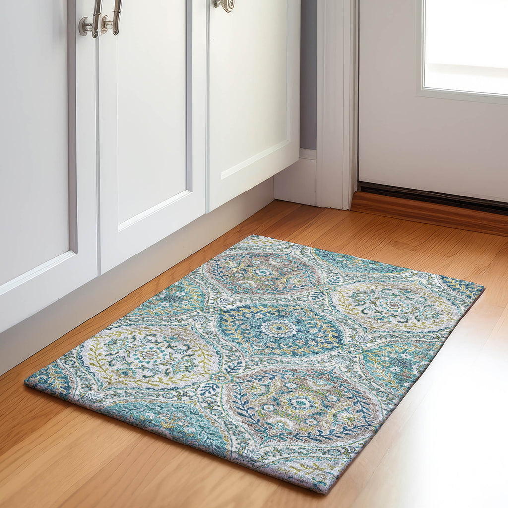 addison chantille acn1990 teal rug