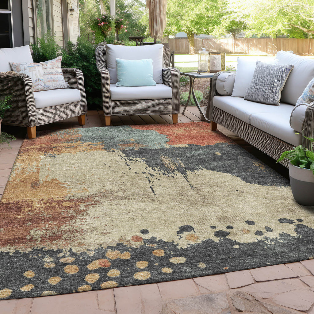 addison chantille acn1994 paprika rug