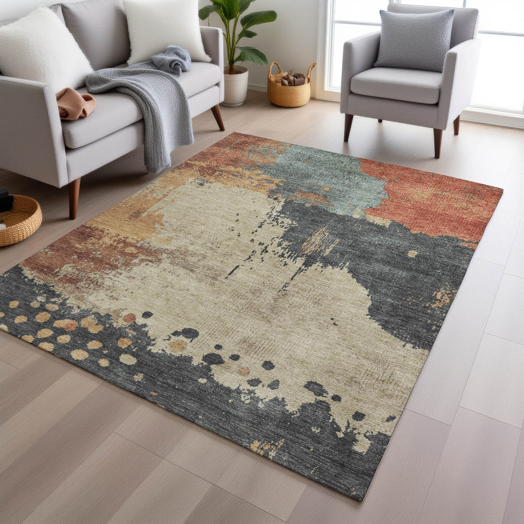 addison chantille acn1994 paprika rug