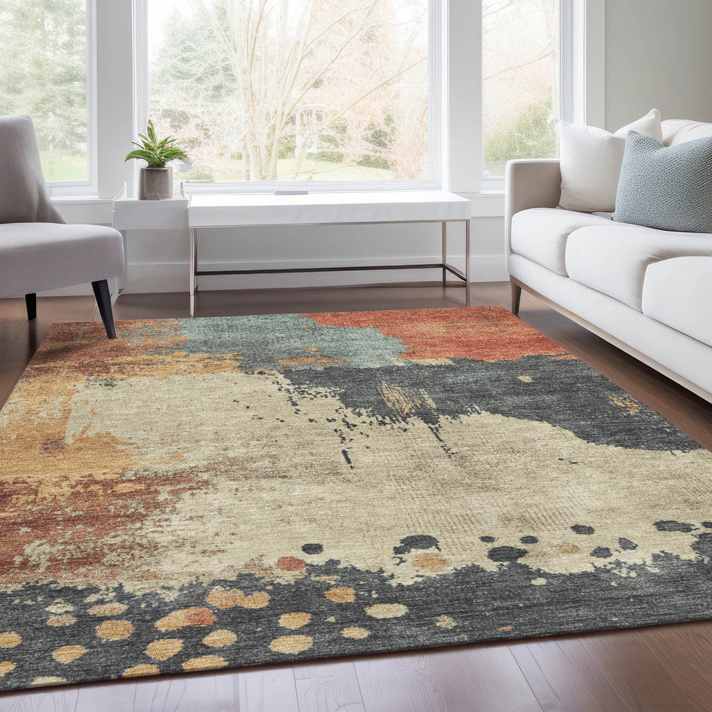 addison chantille acn1994 paprika rug
