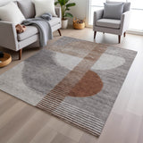 addison chantille acn2001 taupe rug