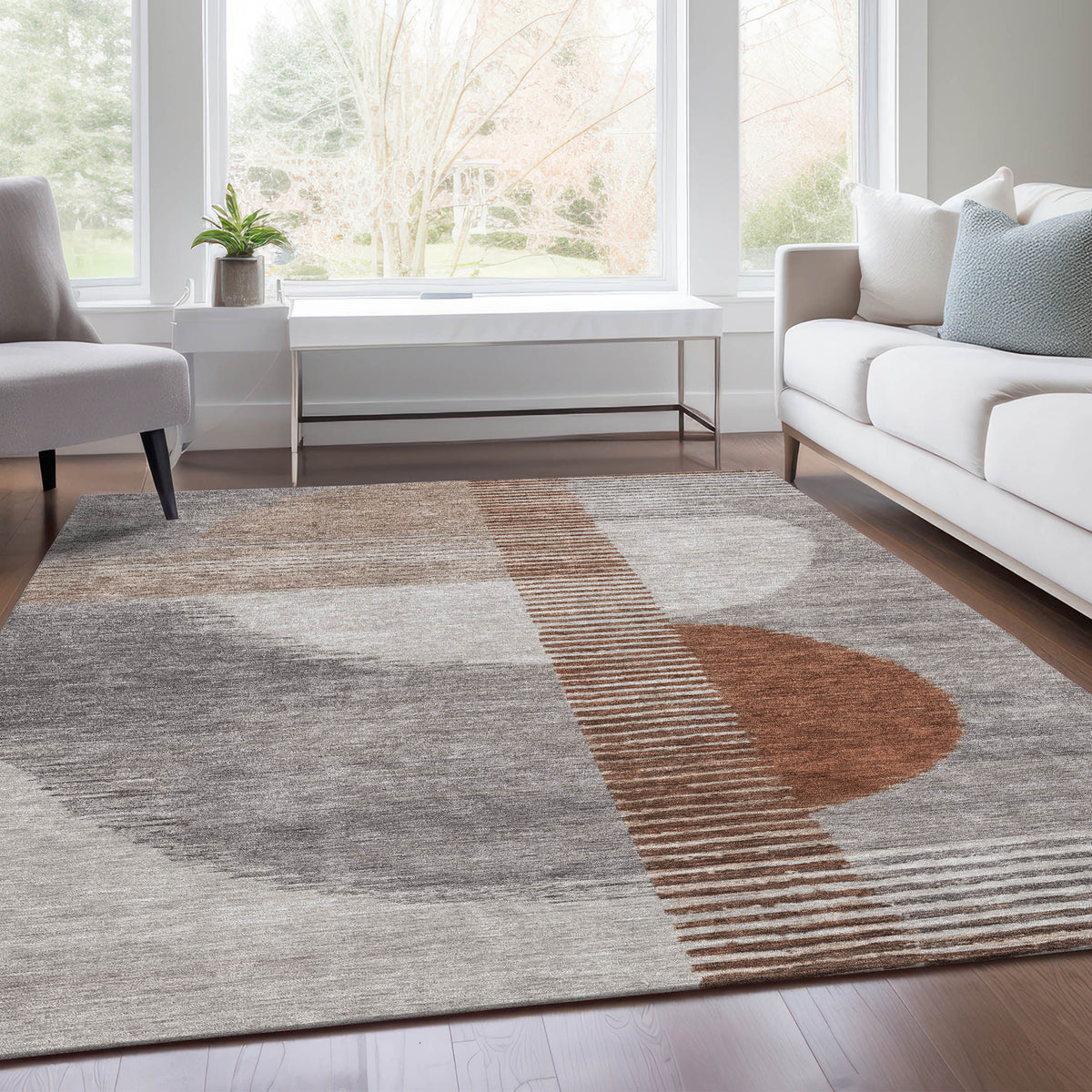addison chantille acn2001 taupe rug