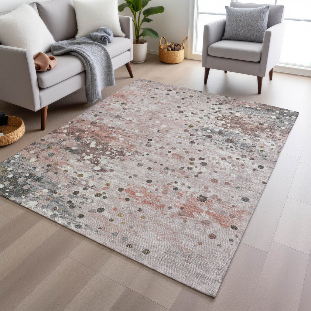 addison chantille acn2007 salmon rug