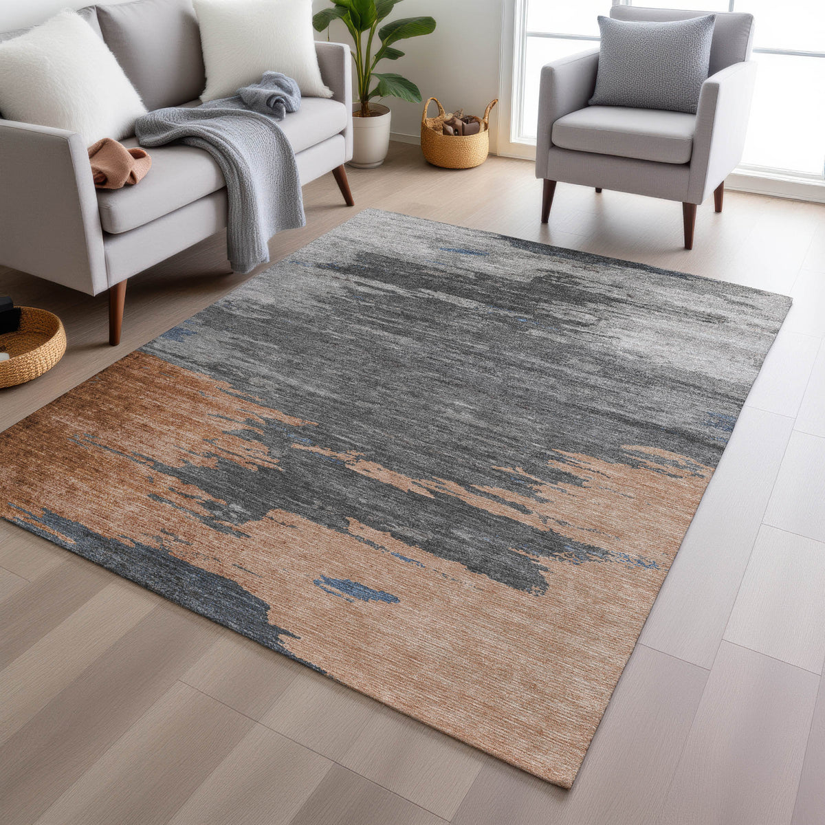 addison chantille acn2010 paprika rug