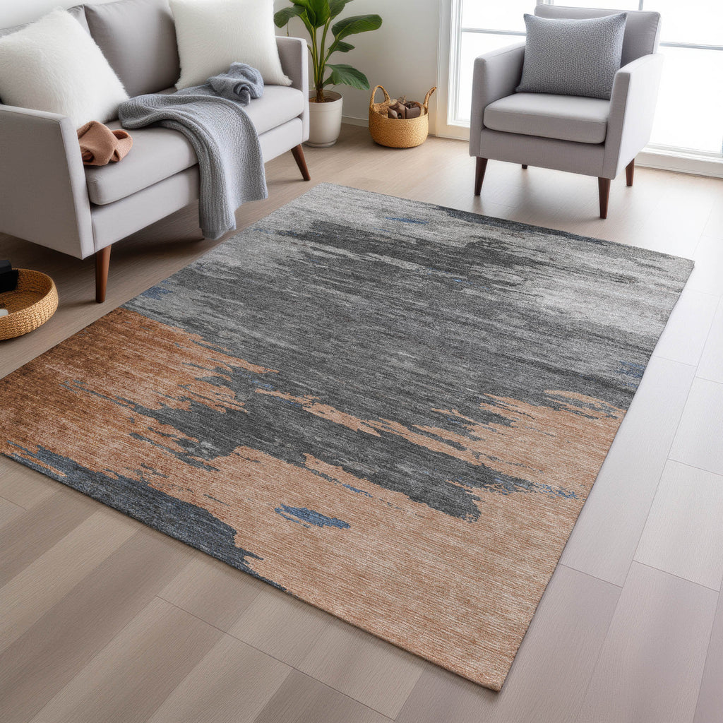 addison chantille acn2010 paprika rug