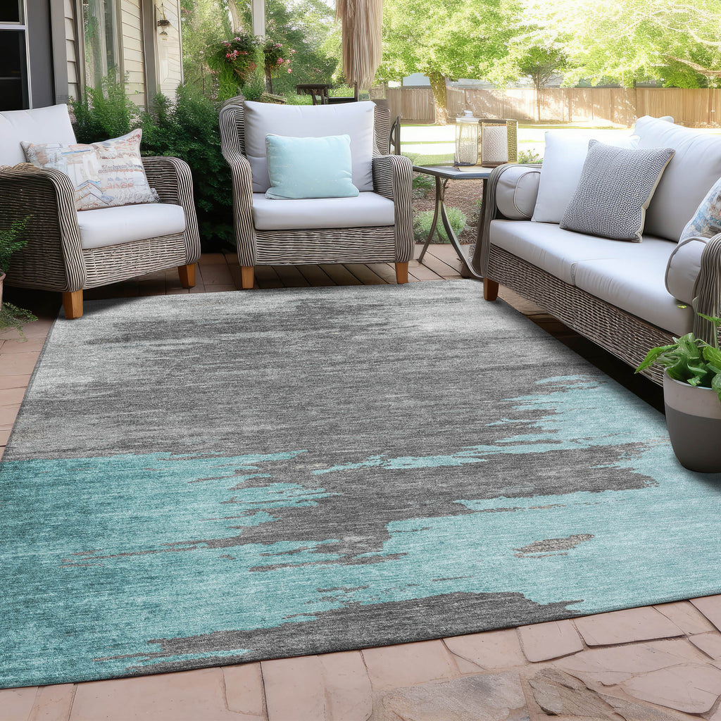 addison chantille acn2010 teal rug