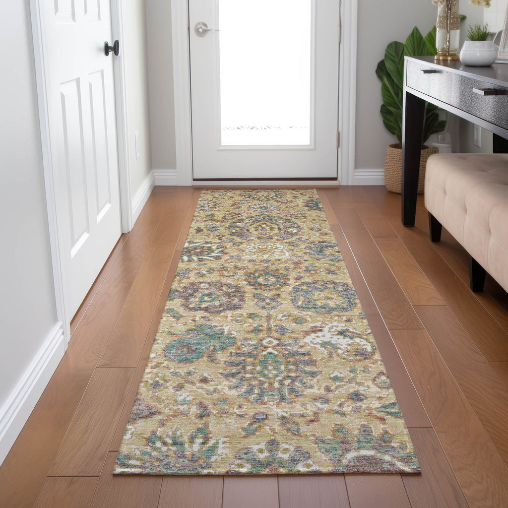 addison chantille acn2013 gold rug