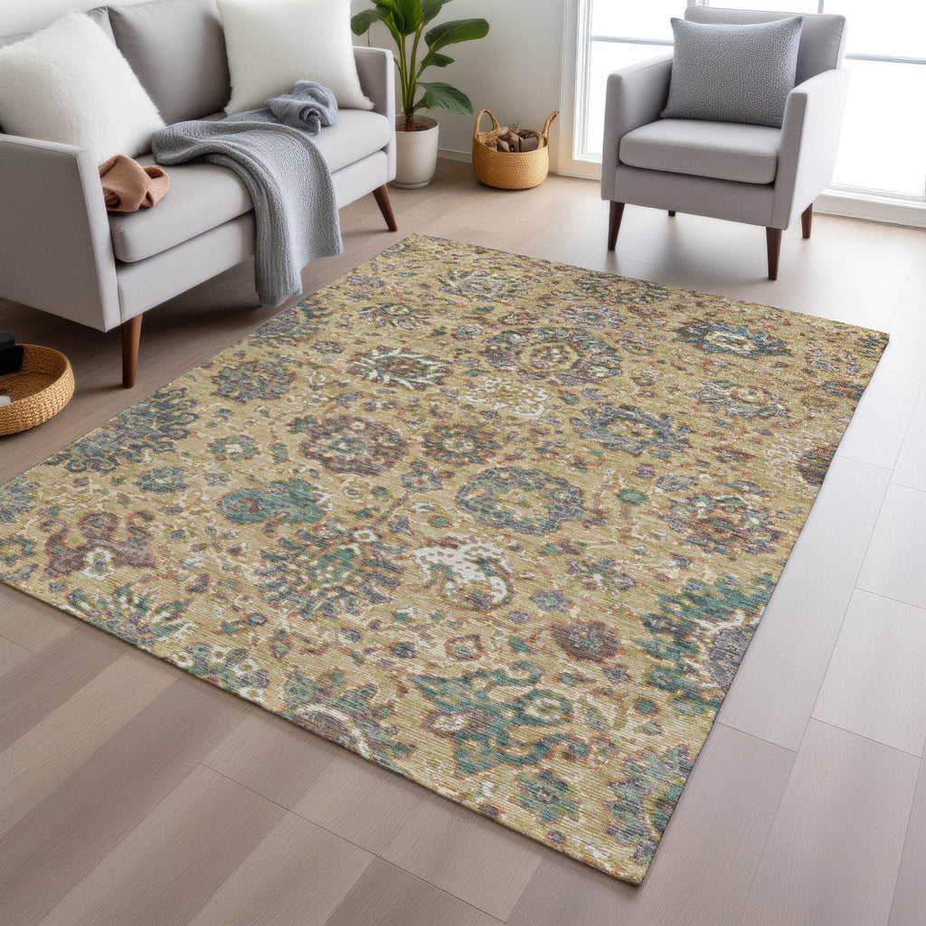 addison chantille acn2013 gold rug