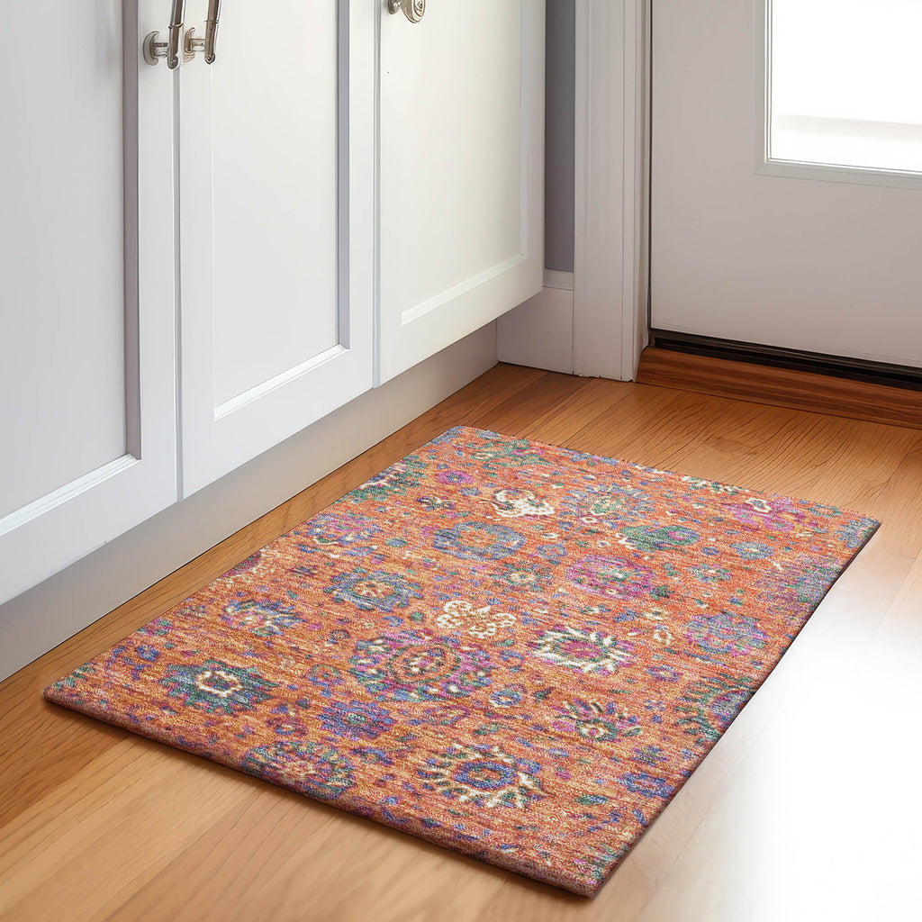 addison chantille acn2013 orange rug