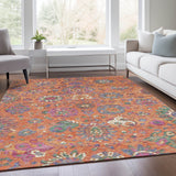 addison chantille acn2013 orange rug