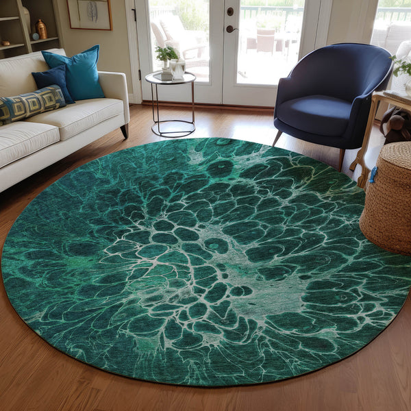 addison chantille acn652 teal rug