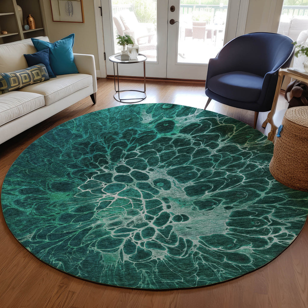addison chantille acn652 teal rug
