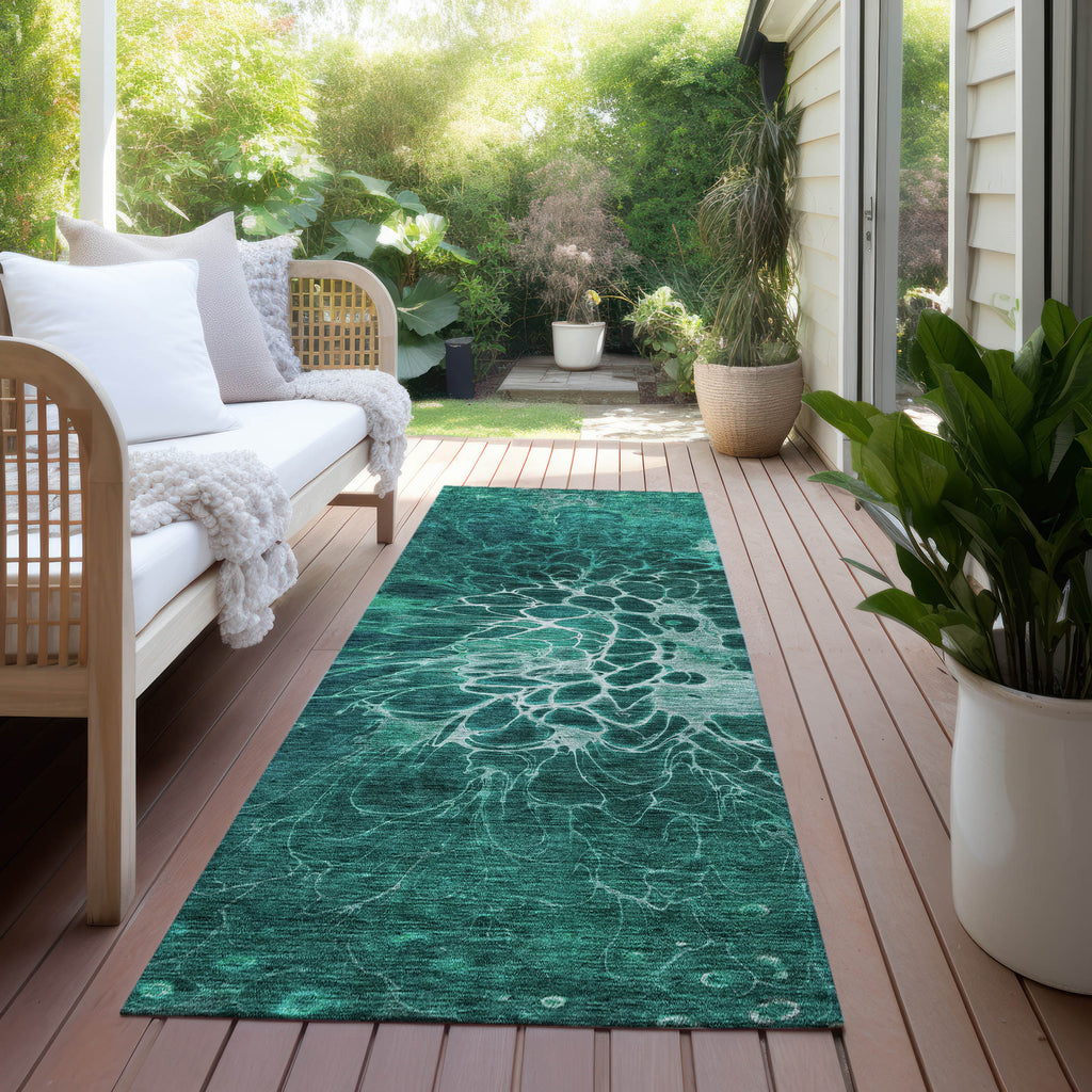 addison chantille acn652 teal rug