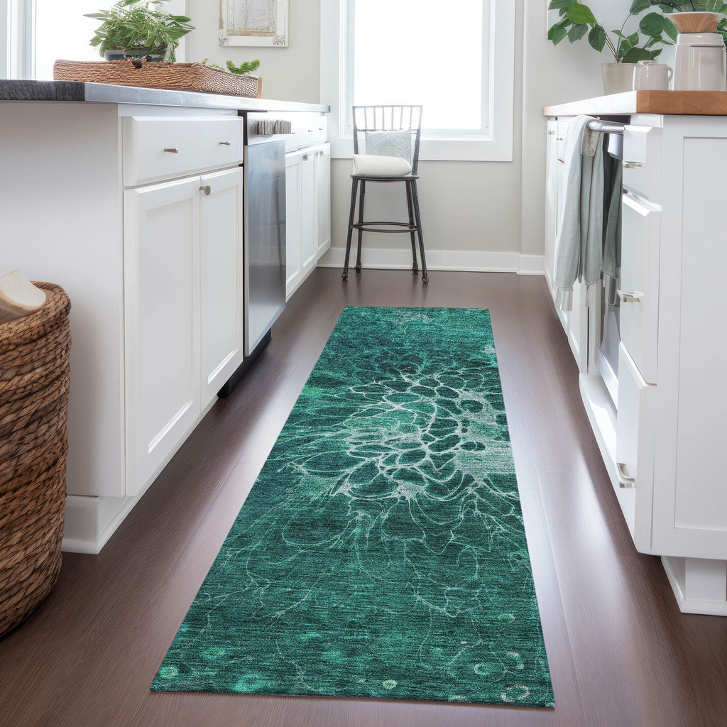 addison chantille acn652 teal rug
