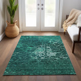 addison chantille acn652 teal rug