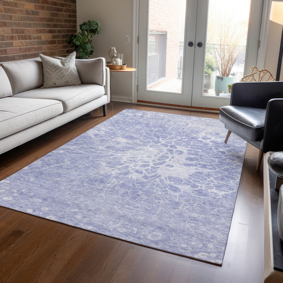 addison chantille acn653 lavender rug