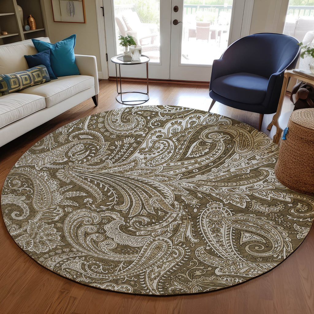 addison chantille acn654 chocolate rug