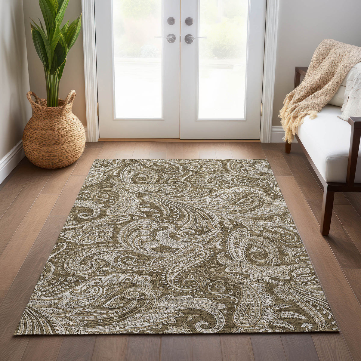 addison chantille acn654 chocolate rug