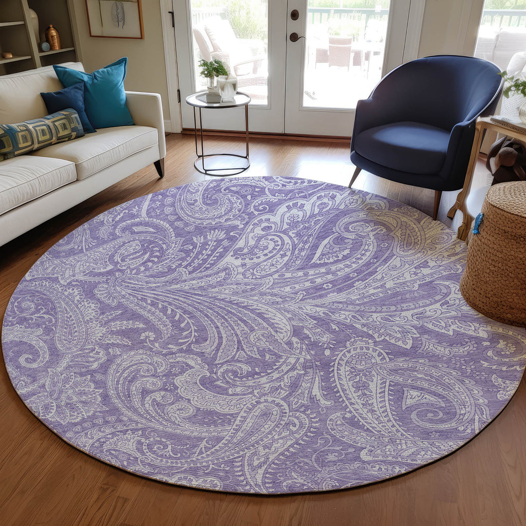 addison chantille acn654 lavender rug