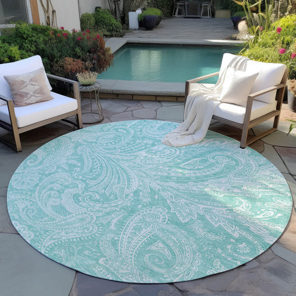 addison chantille acn654 teal rug