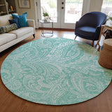 addison chantille acn654 teal rug