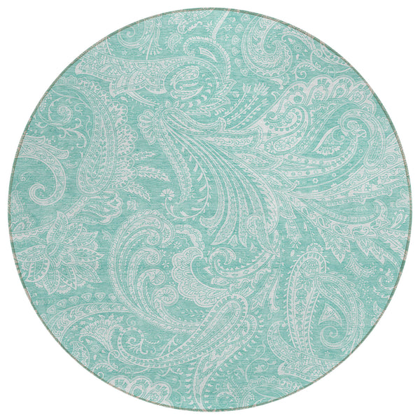 addison chantille acn654 teal rug