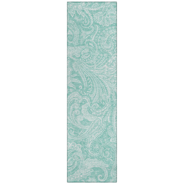 addison chantille acn654 teal rug