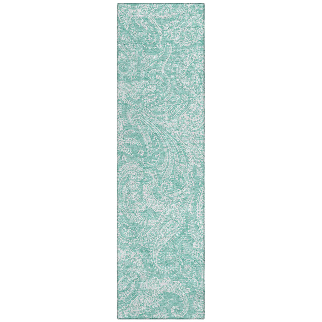 addison chantille acn654 teal rug