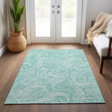 addison chantille acn654 teal rug