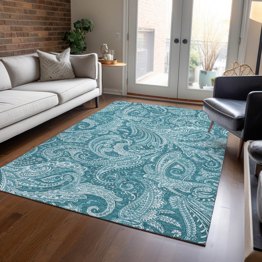 addison chantille acn654 turquoise rug