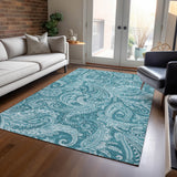 addison chantille acn654 turquoise rug