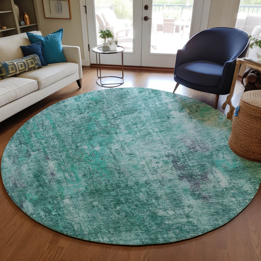 addison chantille acn655 teal rug
