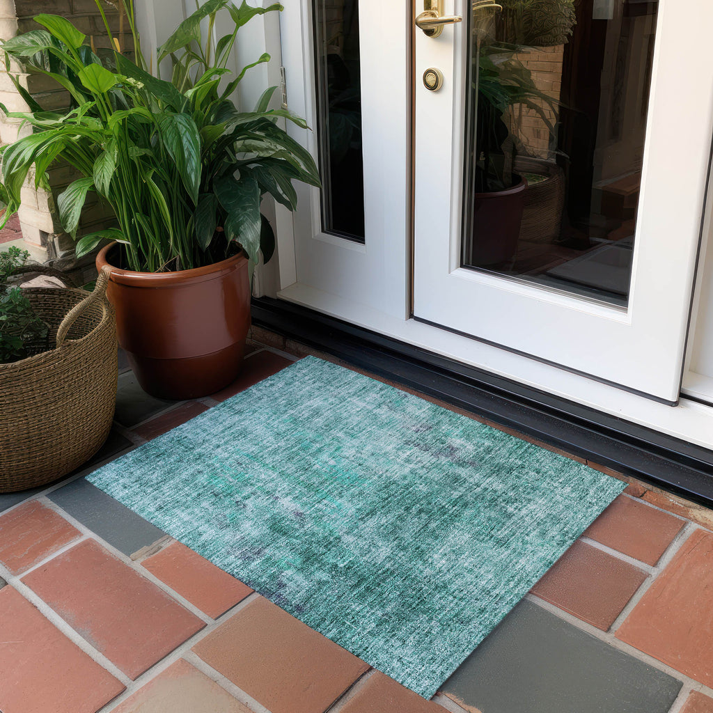addison chantille acn655 teal rug