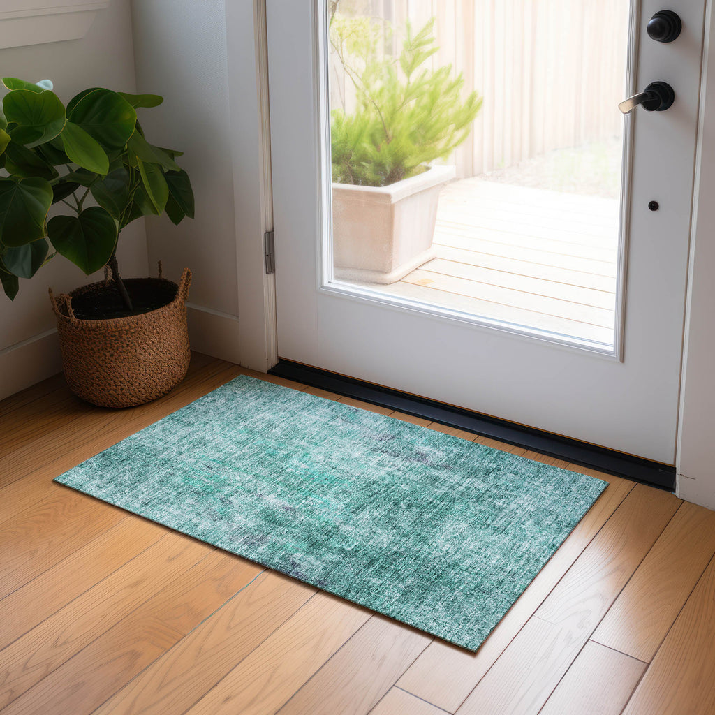 addison chantille acn655 teal rug