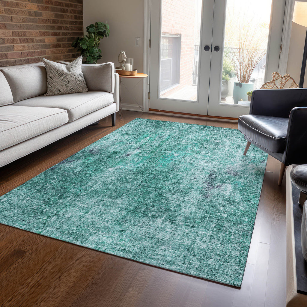 addison chantille acn655 teal rug