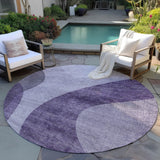 addison chantille acn657 purple rug