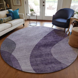 addison chantille acn657 purple rug