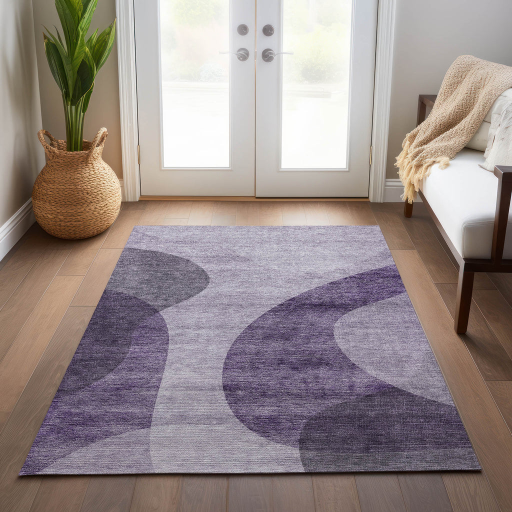 addison chantille acn657 purple rug