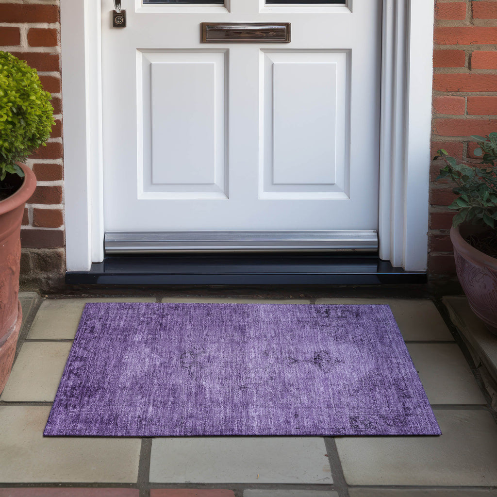 addison chantille acn658 purple rug
